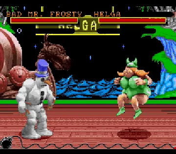 Clay Fighter - Tournament Edition (USA) screen shot game playing